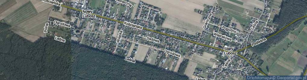 Zdjęcie satelitarne Sadowa ul.